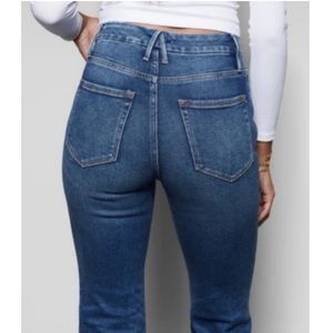 Good American Good Curve Blue Jeans